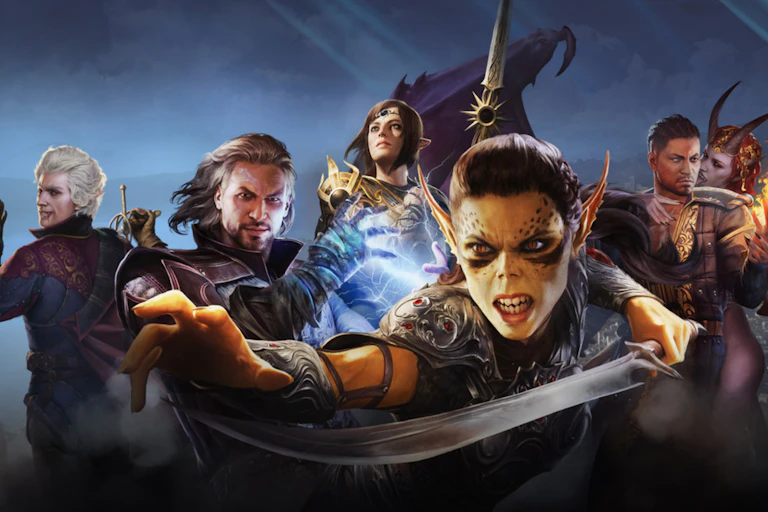 Characters from Baldur's Gate 3