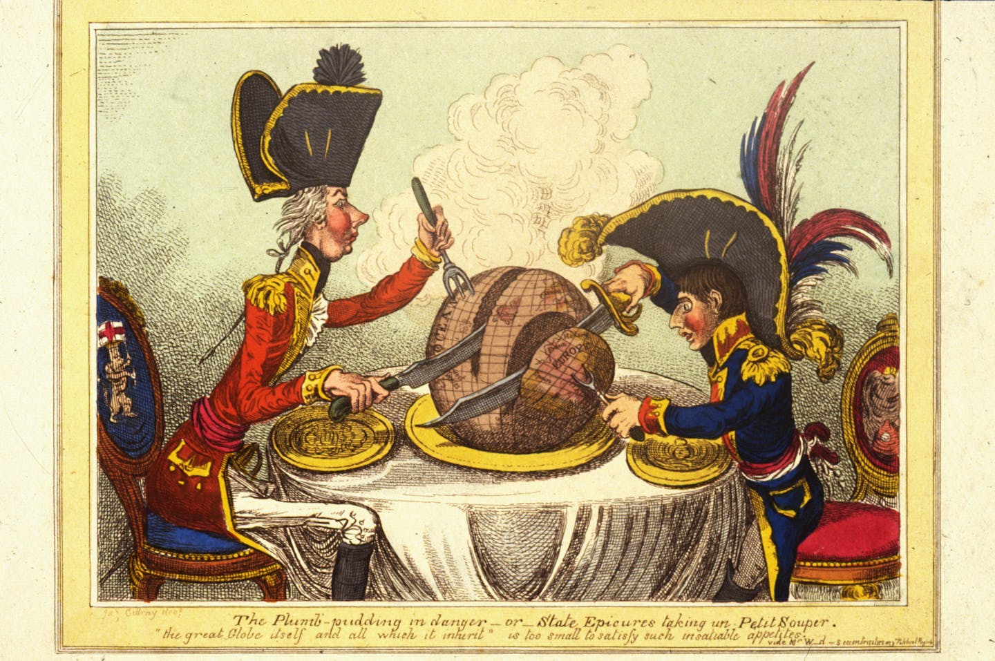 How the Christmas pudding, with ingredients taken from the colonies ...