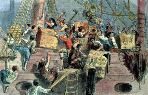 How the Boston Tea Party's 'destruction of the tea' changed American history