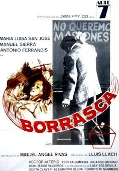 Cartel de la película _Borrasca_.