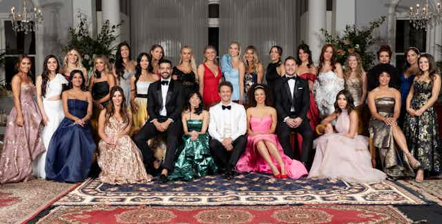 The cast of The Bachelors