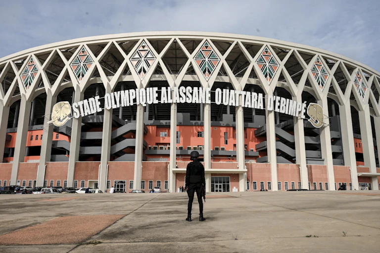 Vue du stade stade Alassane Ouattara d'Abidjan