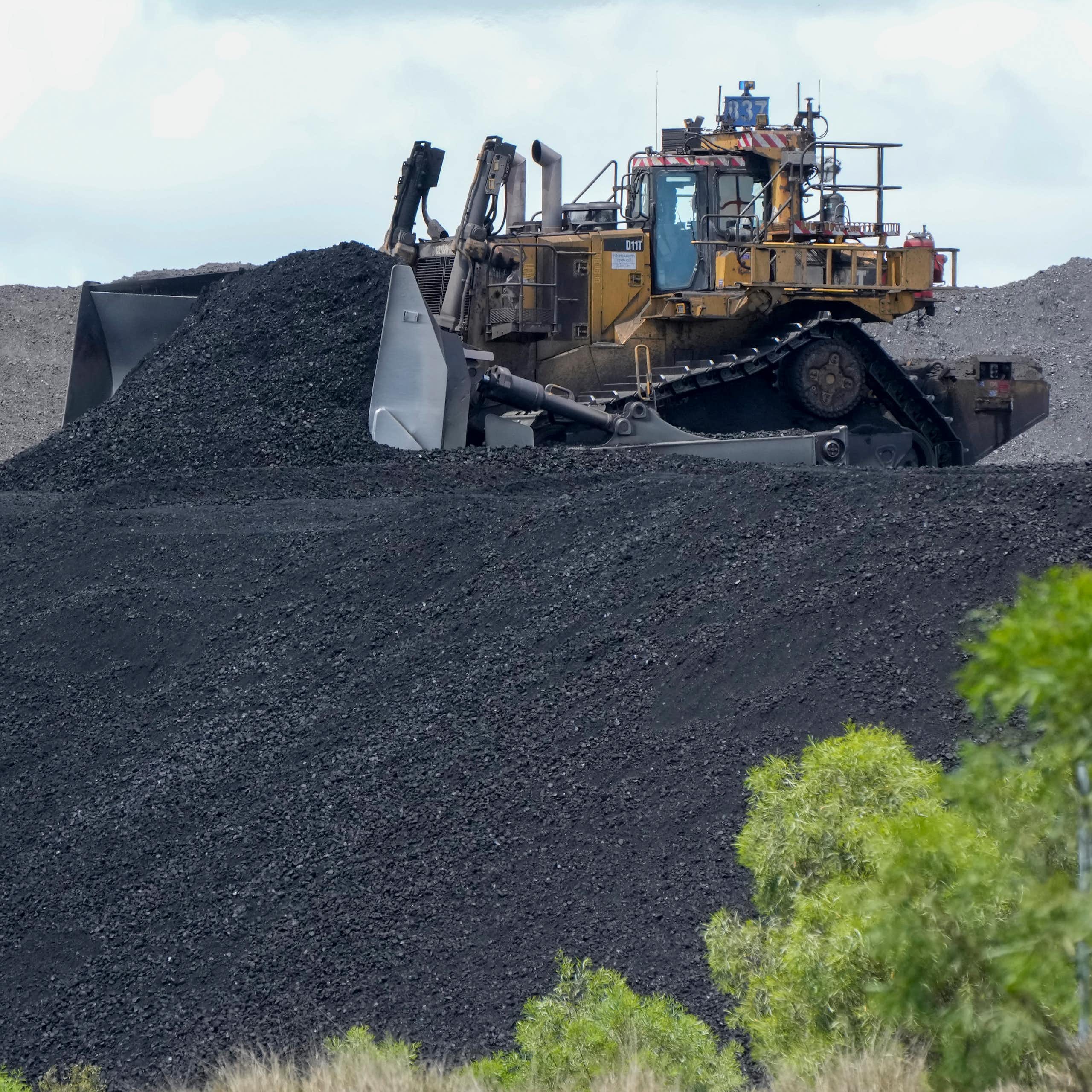 Coal mining near Muswellbrook in the Hunter Valley, NSW.