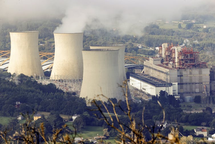 A coal-fired power station in Galicia, Spain, that is soon to close as the country moves to phase out coal.