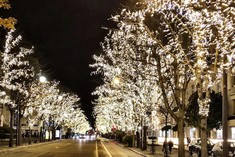 l'avenue Montaigne, à Paris, adresse de nombreuses marques prestigieuses