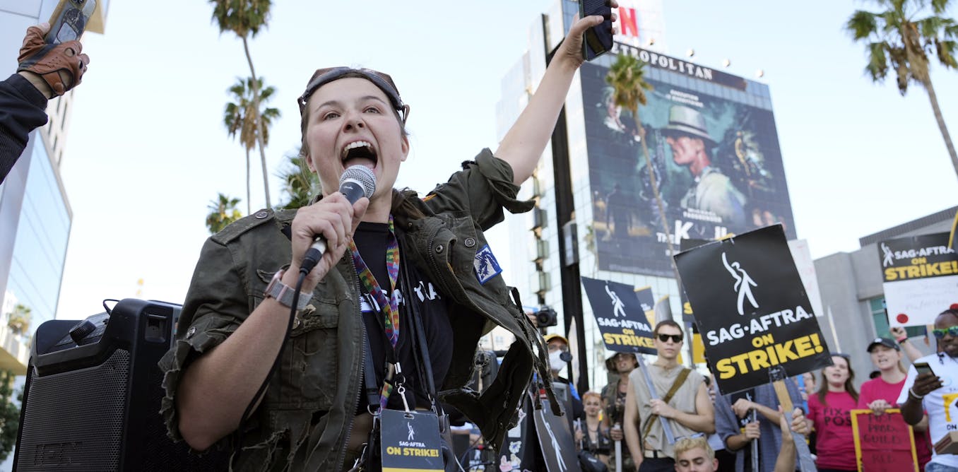 2023’s historic Hollywood and UAW strikes aren’t labor’s whole story – the total number of Americans walking off the job remained relatively low 2023’s historic Hollywood and UAW strikes aren’t labor’s whole story – the total number of Americans walking off the job remained relatively low