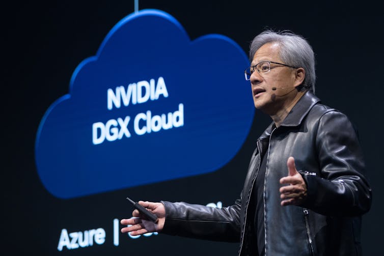 Jen-Hsun Huan, NVIDIA's founder, president and CEO, talking about the chipmaker.