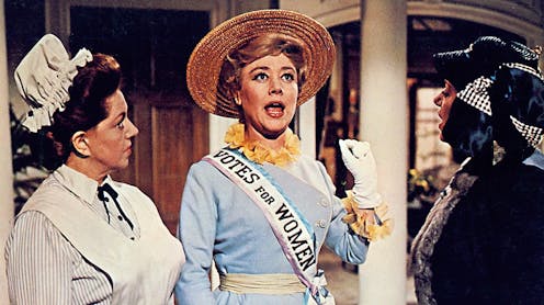 Vale 'sister suffragette': how Glynis Johns became a pop-culture icon in the story of votes for women