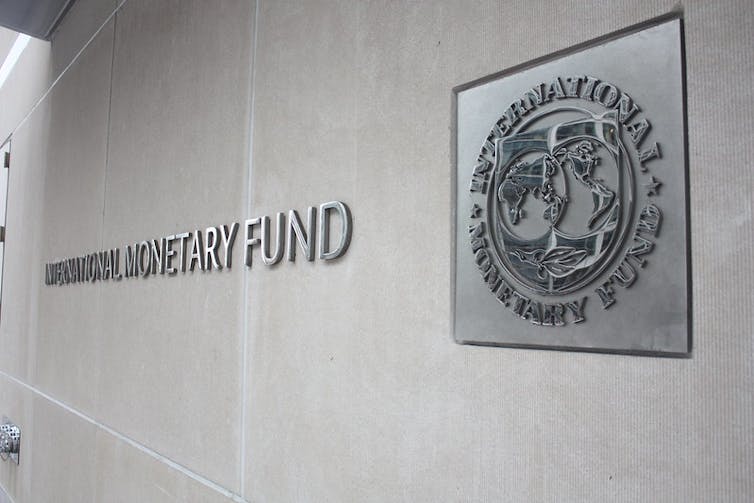 Vue du siège du FMI