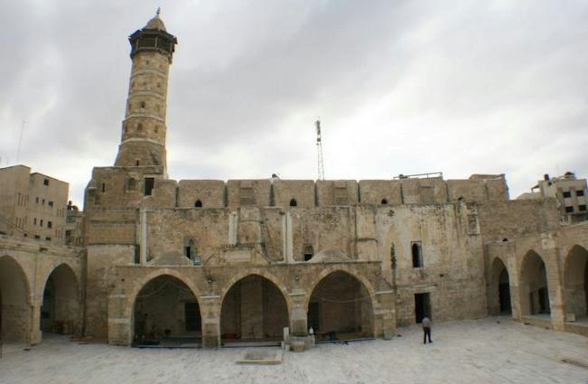 Gaza s oldest mosque destroyed in an airstrike was once a temple