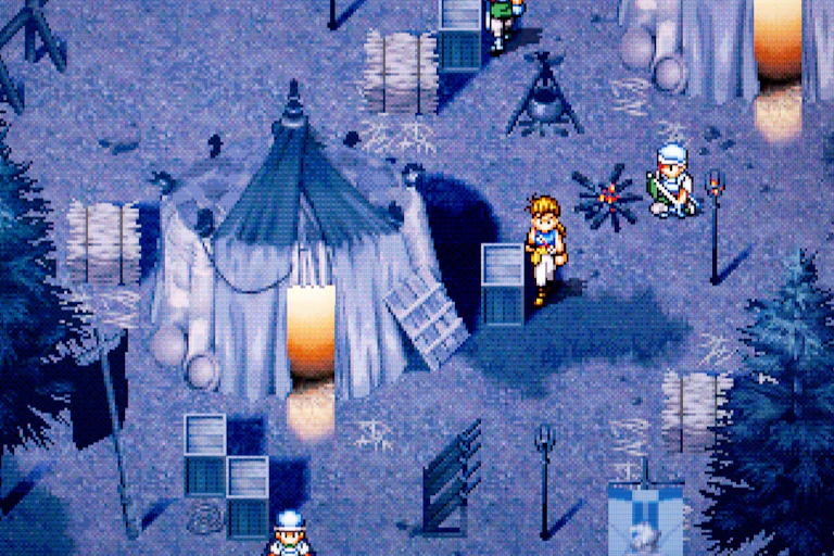 A scene from a computer game