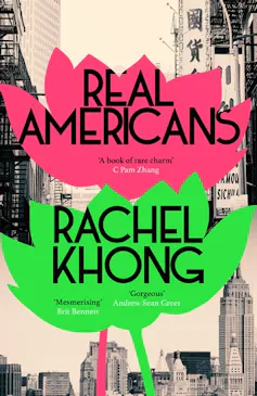 Book jacket for Real Americans