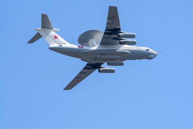 oviet and Russian long-range radar detection and control aircraft A-50 (Mainstay)