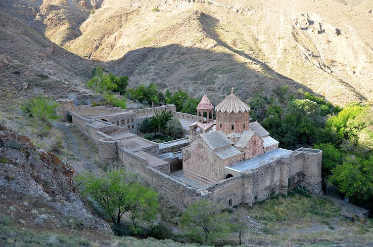 The Saint Stepanous Monastery, an Armenian monastery near the Iranian city of Jolfa.