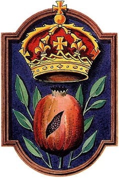Katherine of Aragon's badge.