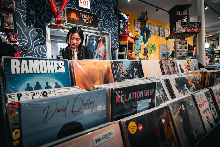 A record shop