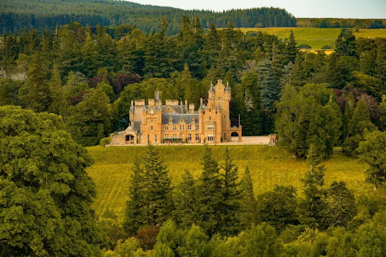 Ardross Castle, where The Traitors is shot