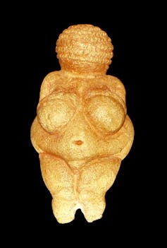 The Venus von Willendorf sculpture