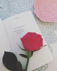Lang Leav's poem 'An Impossible Ideal' from her book Sea of Strangers