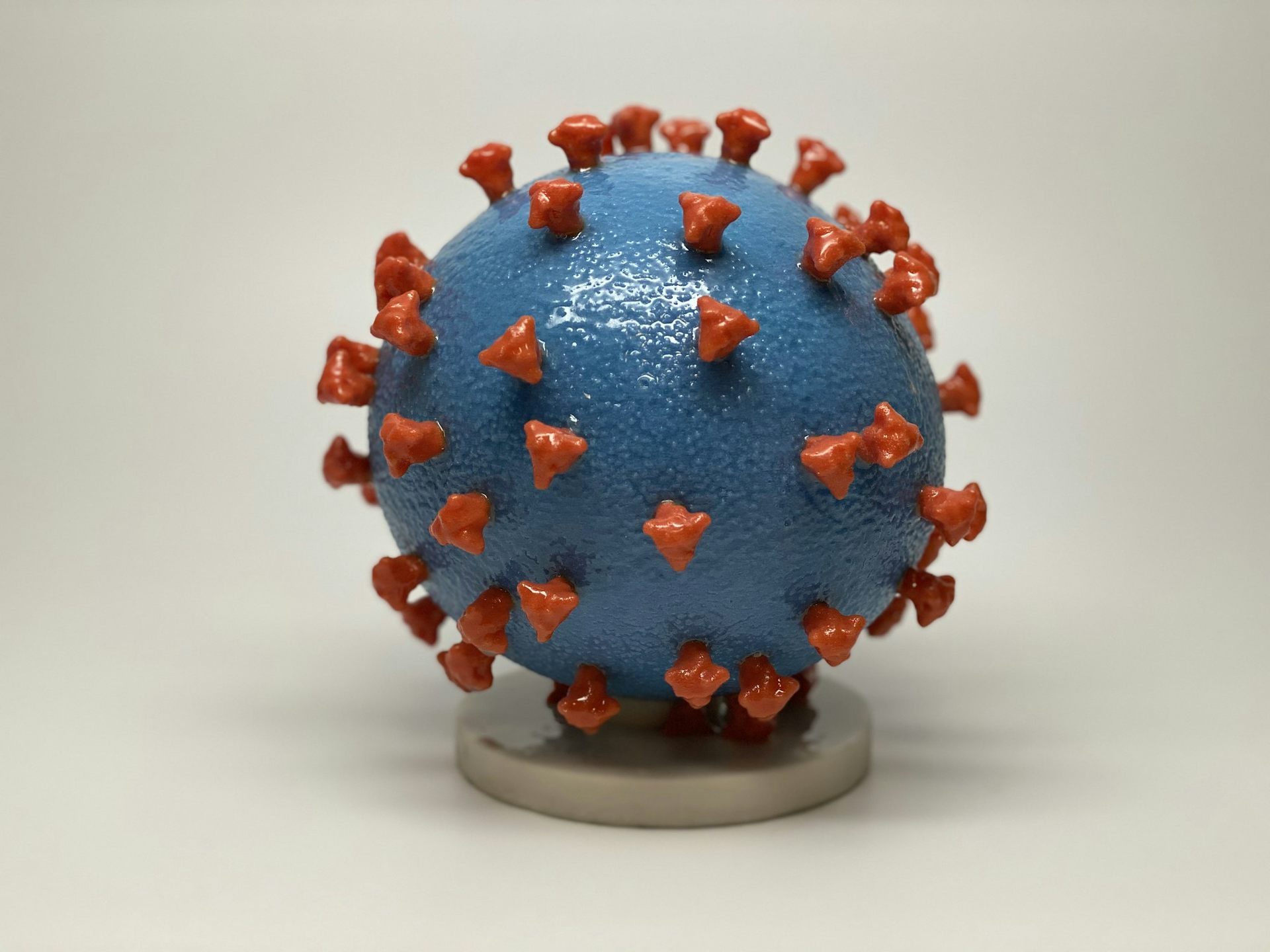 Modèle en 3D du coronavirus SARS-CoV-2