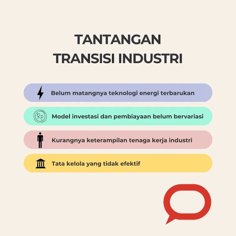Tantangan Transisi Industri di Indonesia