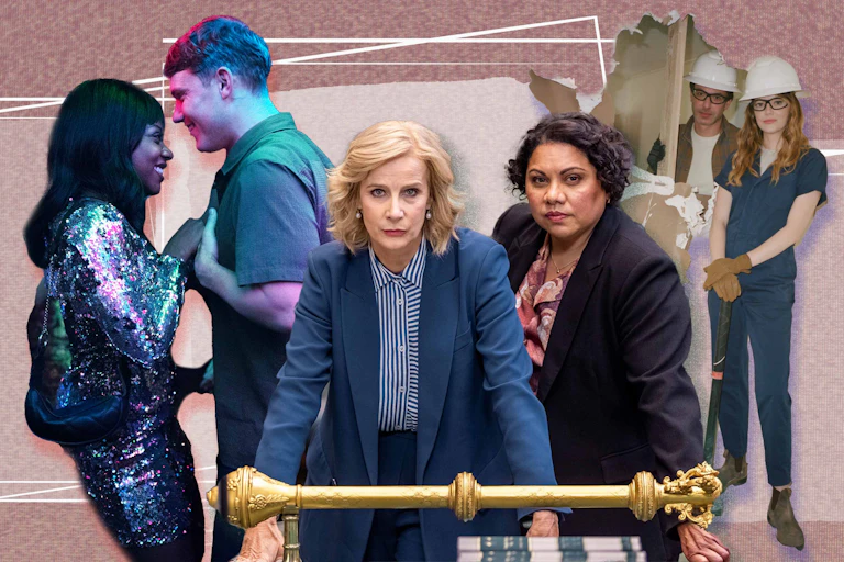 Images from three TV shows