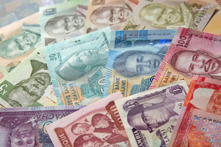 African banknotes