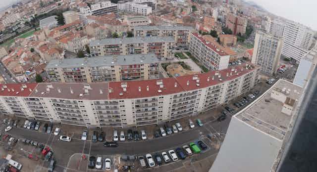 Grands ensembles à Félix Pyat, Marseille, 3e arrondissement, 2021.