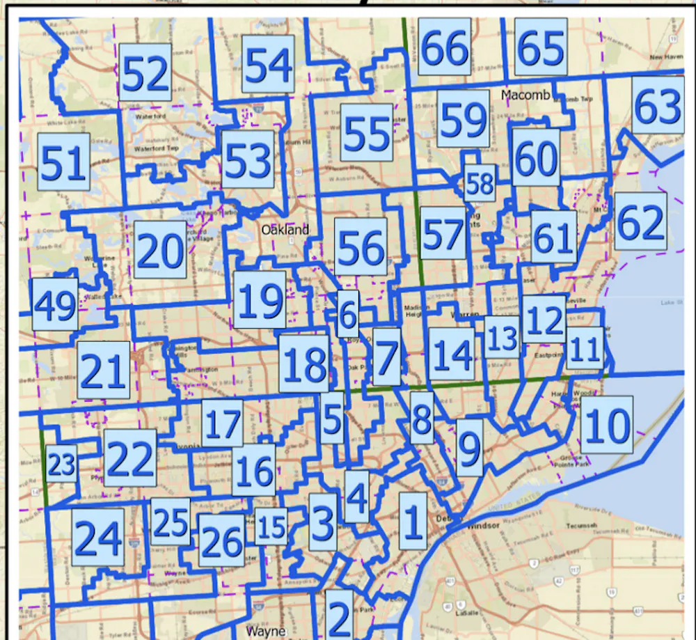 Detroit. Vote An independent commission is racing to redraw Detroit’s voting maps ...
