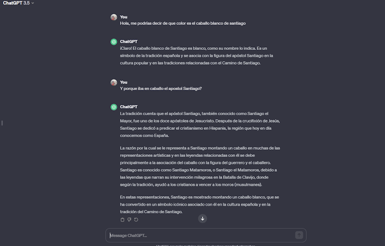 Conversación con ChatGPT donde se demuestra comprensión de la famosa frase