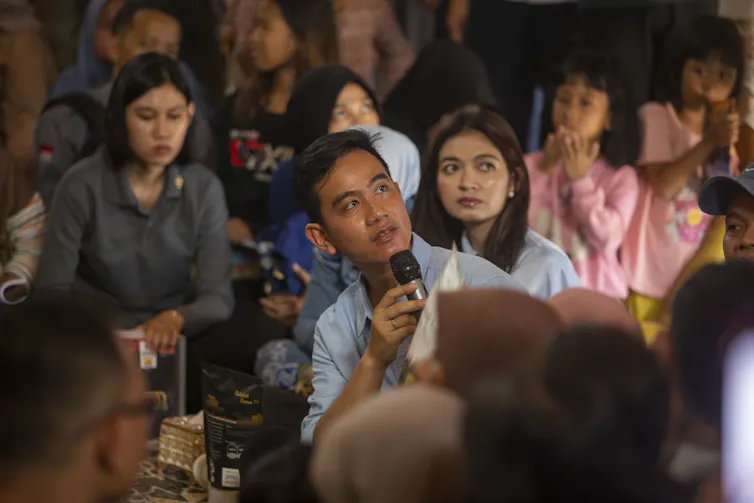 Gibran berkomentar soal pertumbuhan ekonomi.