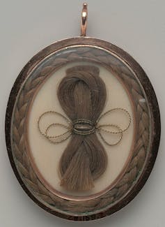 hair in a locket