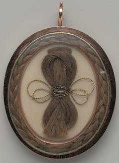 hair in a locket