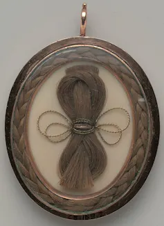 hair in a locket