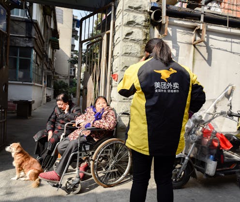 Female food-delivery riders in China were recently falsely accused of selling sex – here’s what it tells us about women in the workplace
