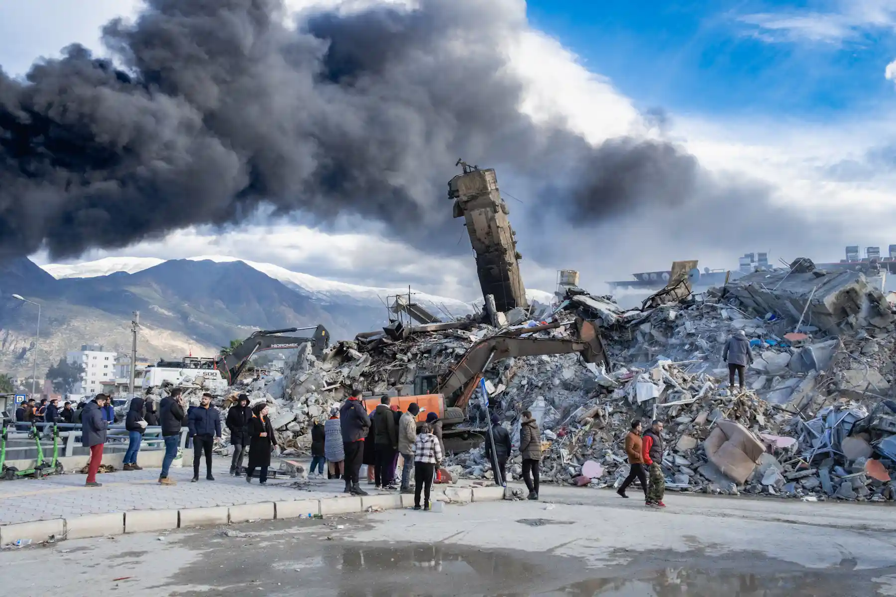 Turkey Devastations Turkey earthquakes one year on: the devastation has exposed deep ...