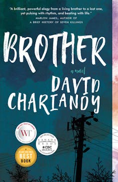 The word 'Brother' in large white font on a book cover.