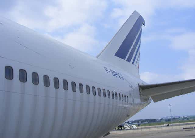 Vue d'un Airbus Air France