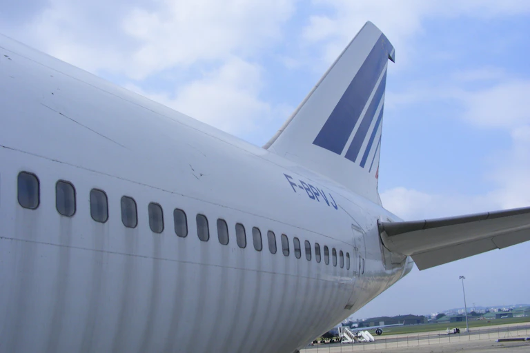 Vue d'un Airbus Air France