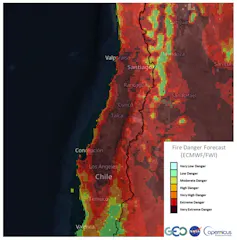 annotated map