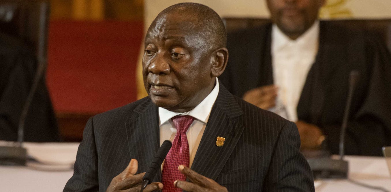 South African president Cyril Ramaphosa aims for upbeat tone in annual address, but fails to impress a jaundiced electorate