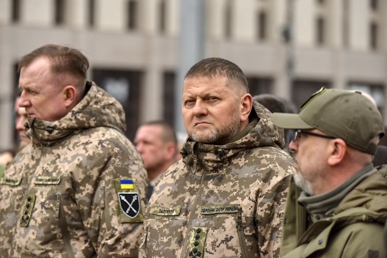Former Ukrainian commander-in-chief Valerii Zaluzhnyi