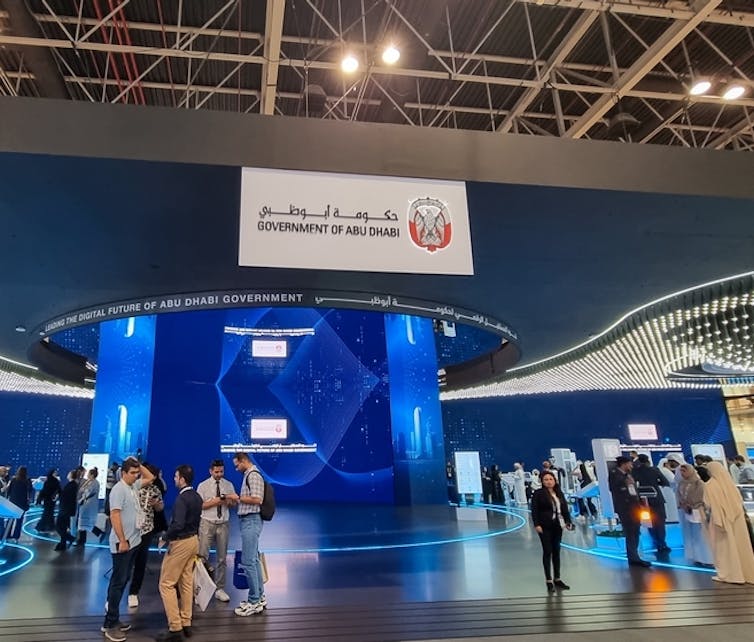 Abu Dhabi pavillion in GITEX Global 23