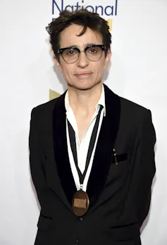 A photo of Masha Gessen.