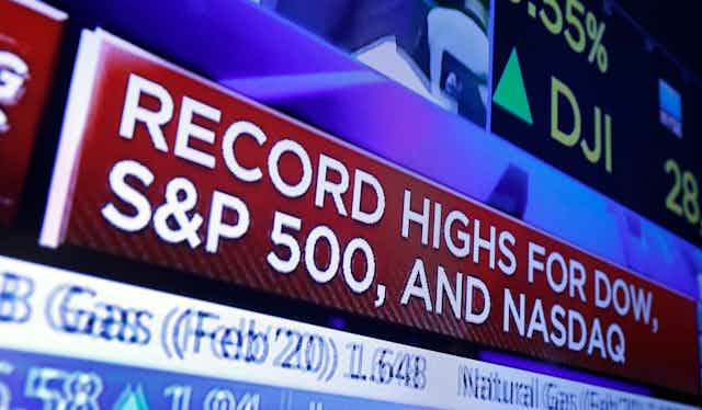 Stock indexes are breaking records and crossing milestones – making many  investors feel wealthier