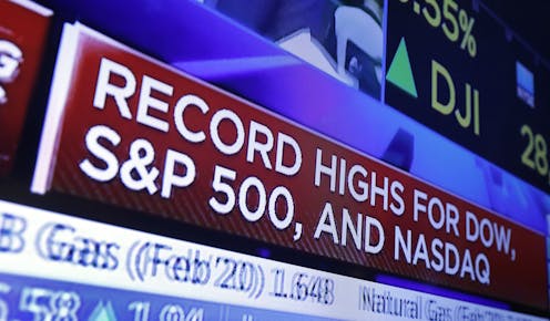 Stock indexes are breaking records and crossing milestones – making many investors feel wealthier