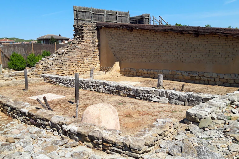 A photo of the Iron Age settlement of Las Eretas in Spain.