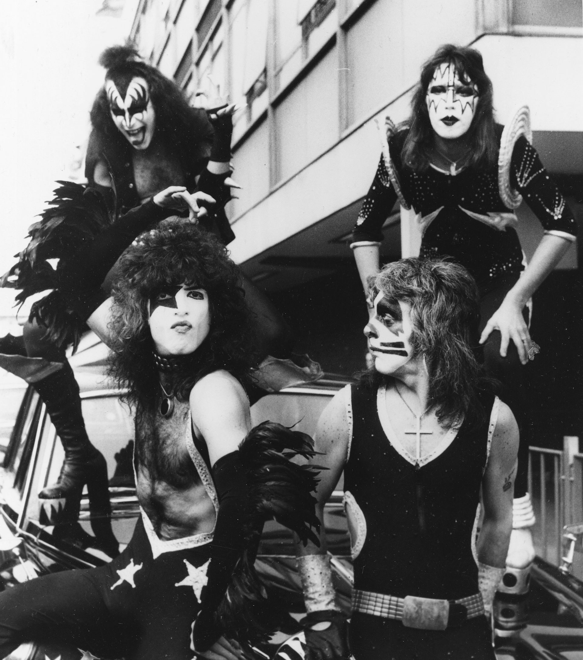 Kiss's debut album at 50: how the rock legends went from 'clowns' to  becoming immortalised