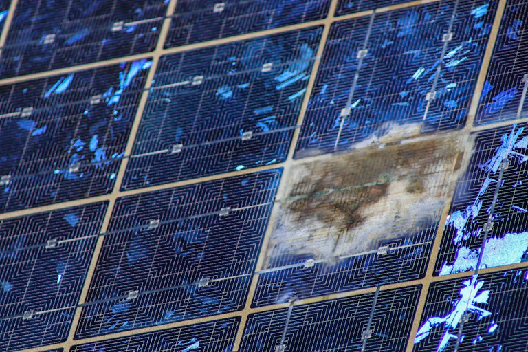 solar panel failure