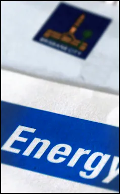 Picture of electricity bill